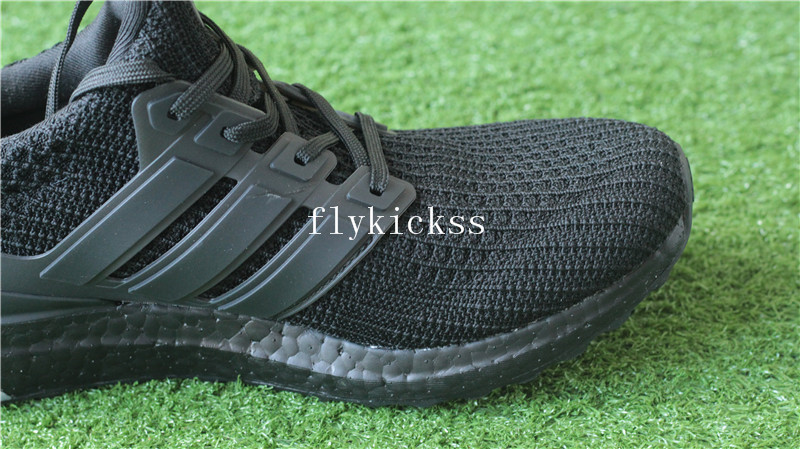 Real Boost Adidas Ultra Boost 4.0 Triple Black BB6166